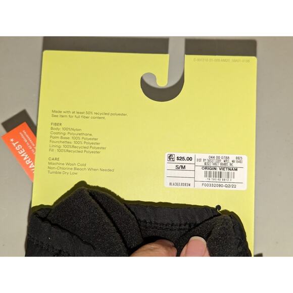 All In Motion Snow Sport Waterproof Gloves Size Small/Medium -0623 - Picture 2 of 2